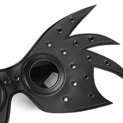 KinkHarness Masque Wingy Noir